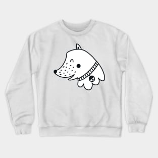 Cute Dog - Scandinavian Crewneck Sweatshirt